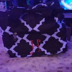 Monogramed H lunch box